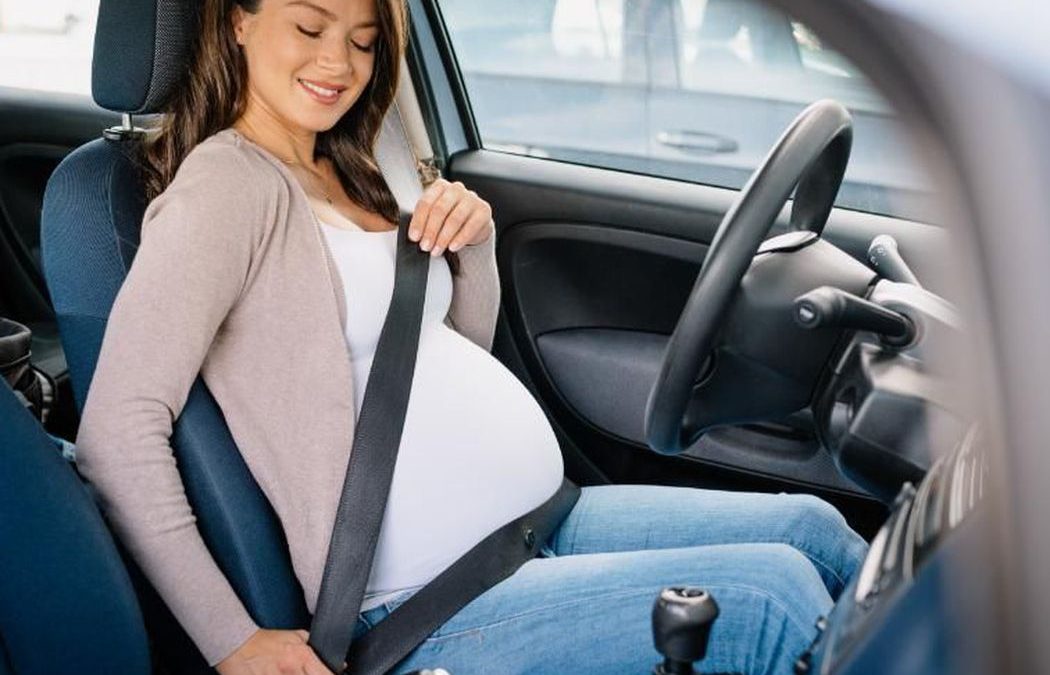 ¿Puedes conducir si estás embarazada?