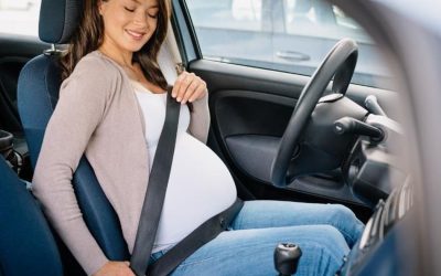 ¿Puedes conducir si estás embarazada?